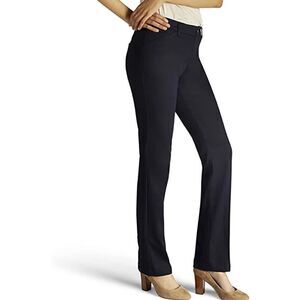 Lee perfect fit straight leg 10 medium black EUC Msrp 39